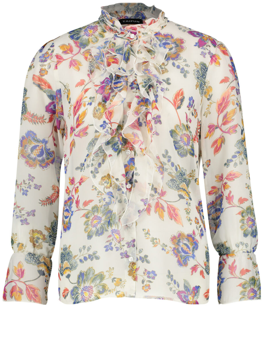 Taifun

Taifun Bluse mit floralem Muster