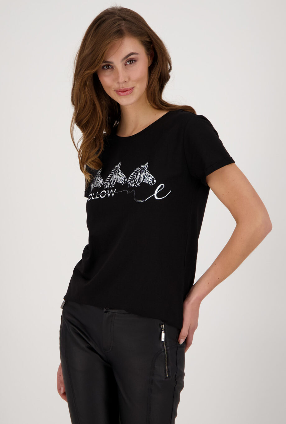 Monari Shirt, schwarz