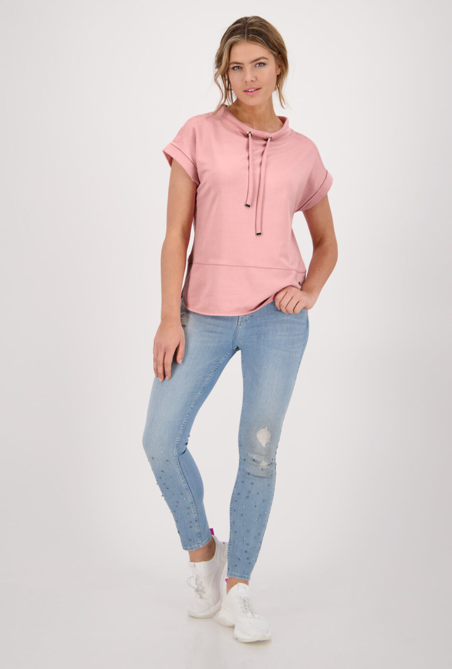 Monari Shirt, pink rose