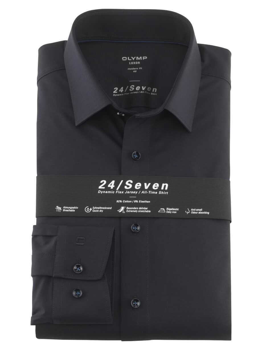 OLYMP Luxor modern fit 24/Seven Jerseyhemd
