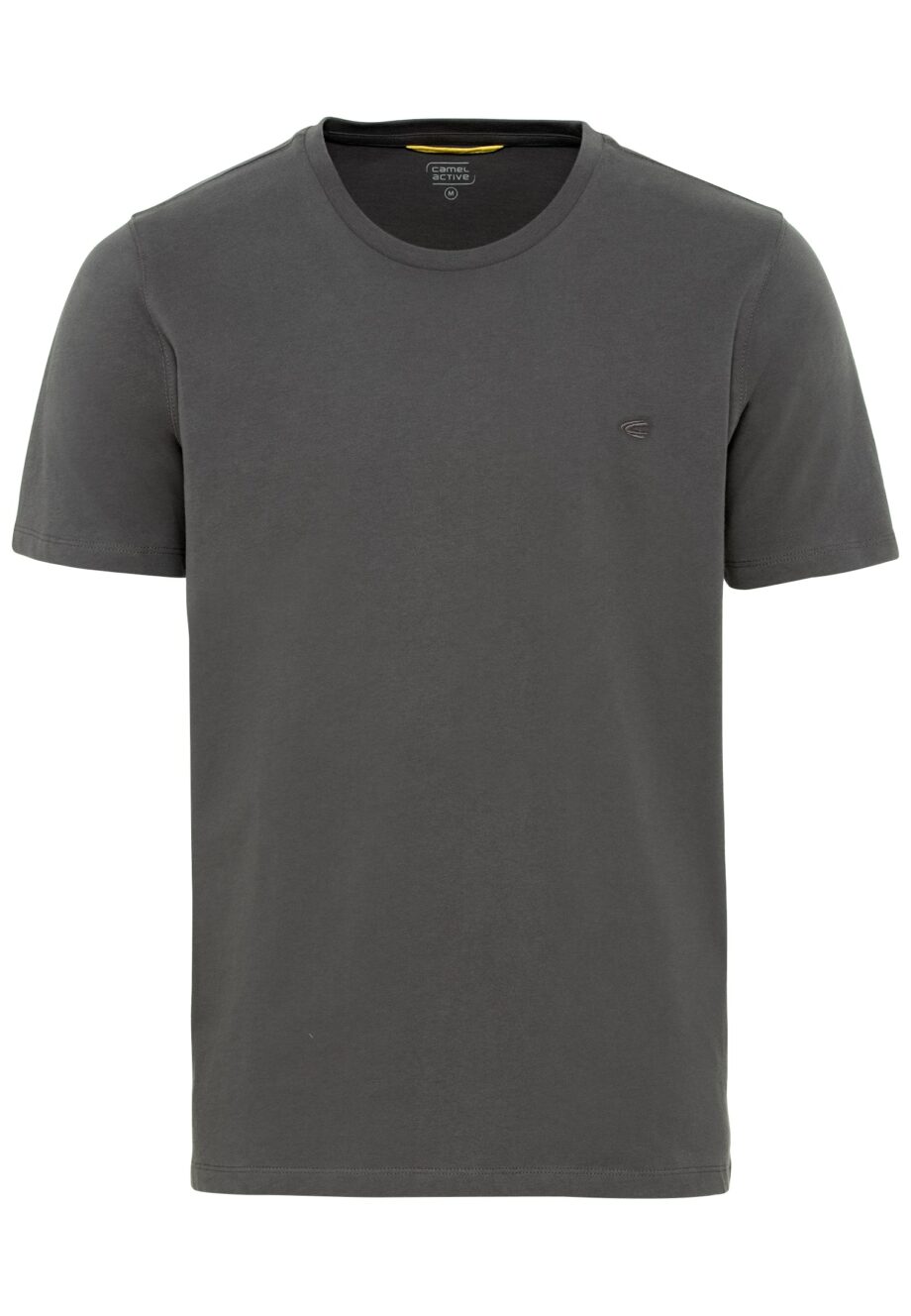 CAMEL active Kurzarm Basic T-Shirt aus reiner Baumwolle