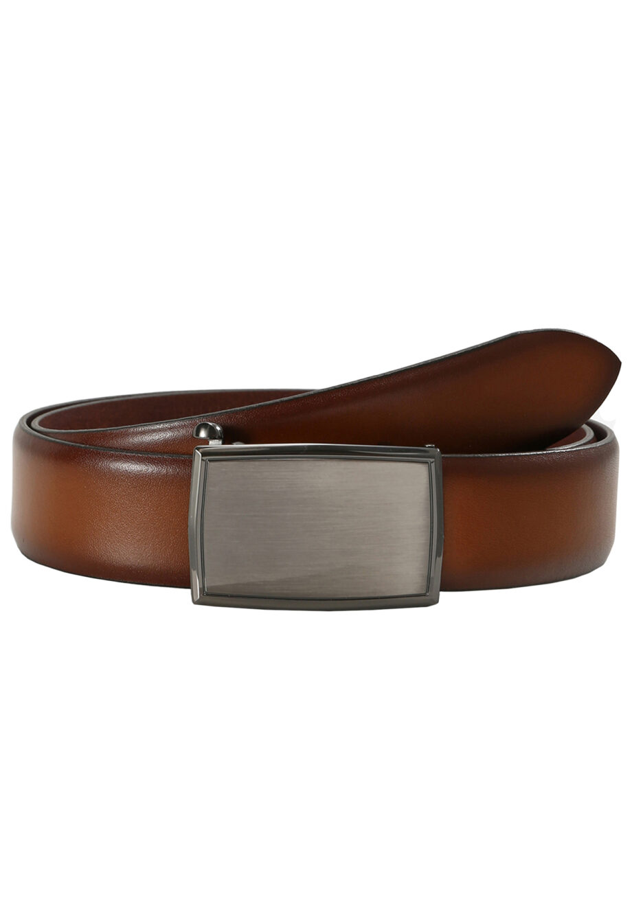 Lloyd Herren  LederGürtel mit Automatikschließe und Kantenfinish, Breite: 3,5cm, kürzbar