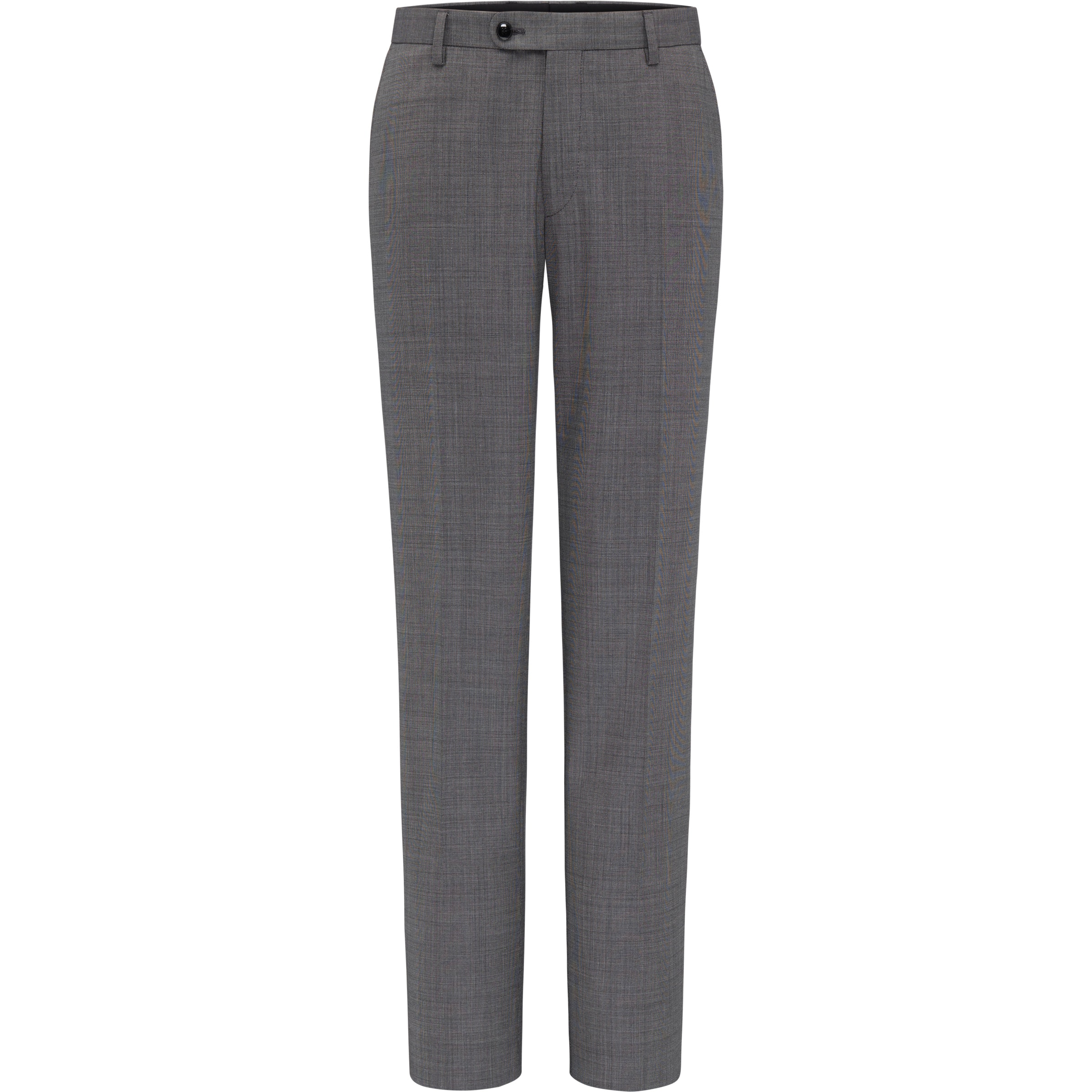 Benvenuto Baukasten-Hose Super 120's Modern Fit #4 Nero