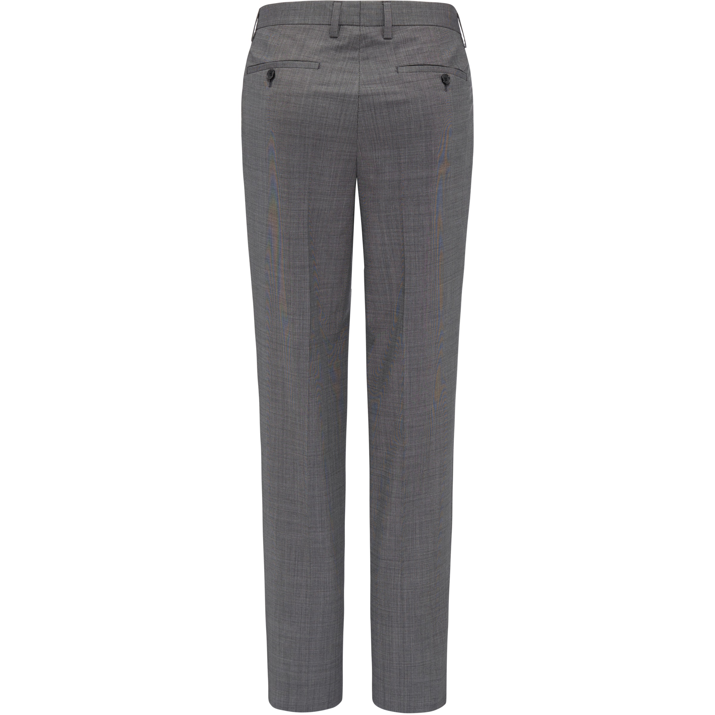 Benvenuto Baukasten-Hose Super 120's Modern Fit #4 Nero