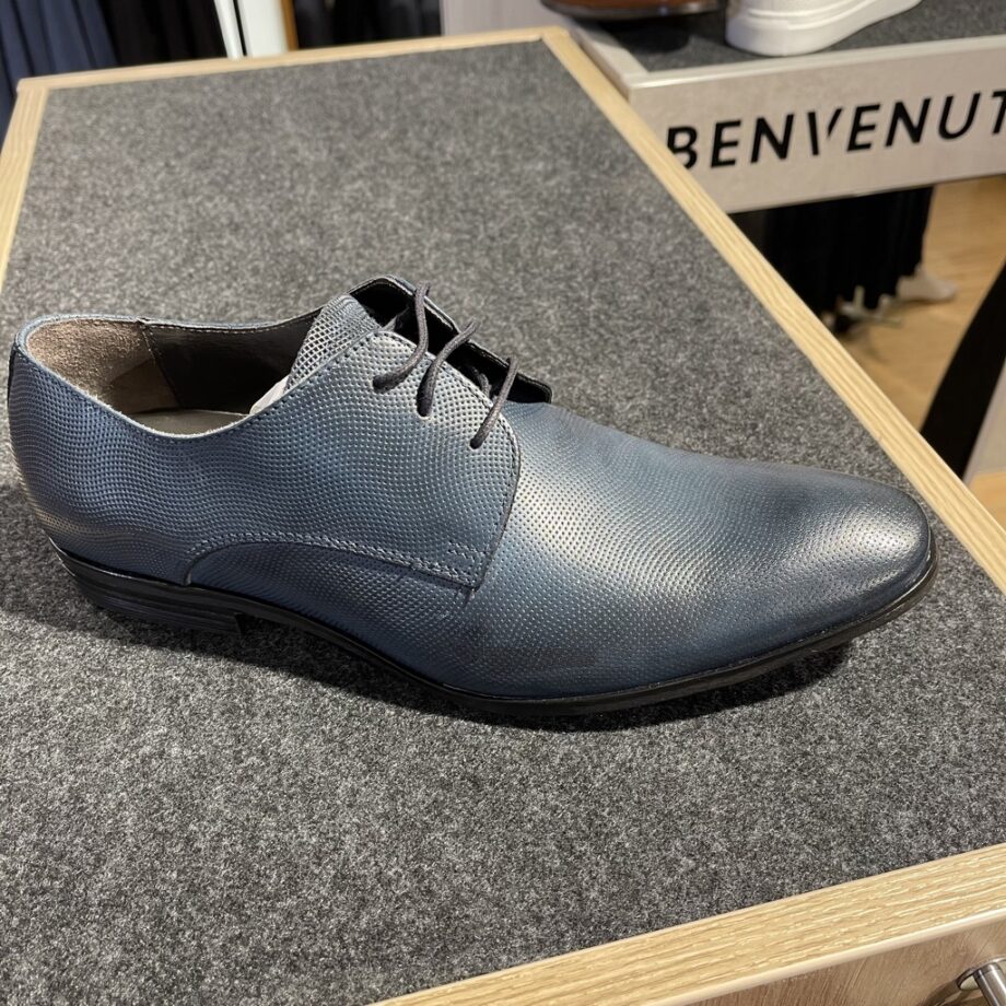 Benvenuto Schnürhalbschuh uni dunkelblau Kyle