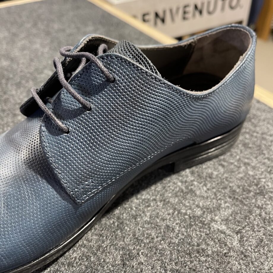 Benvenuto Schnürhalbschuh uni dunkelblau Kyle