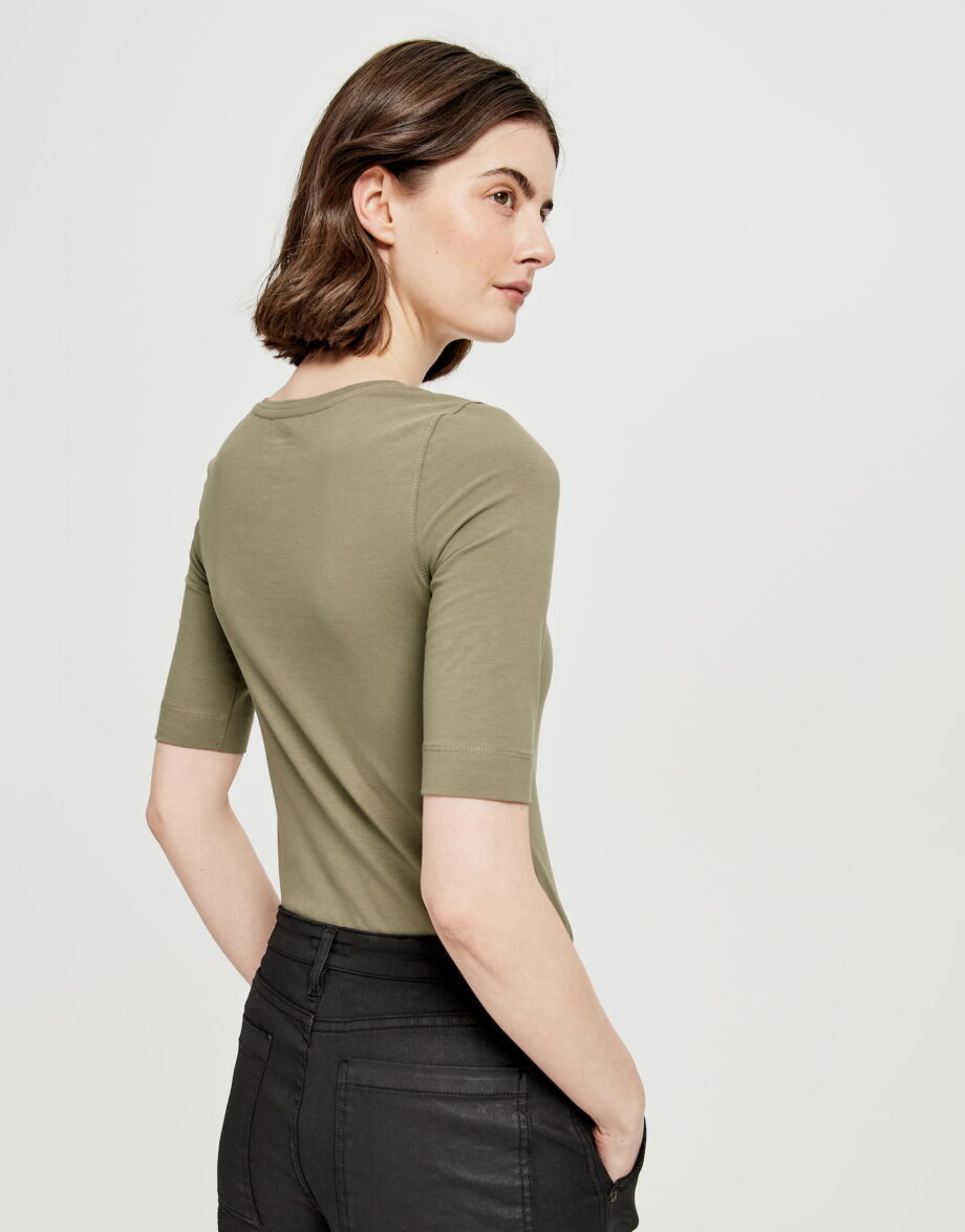 Opus T-Shirt Sanika, soft moss