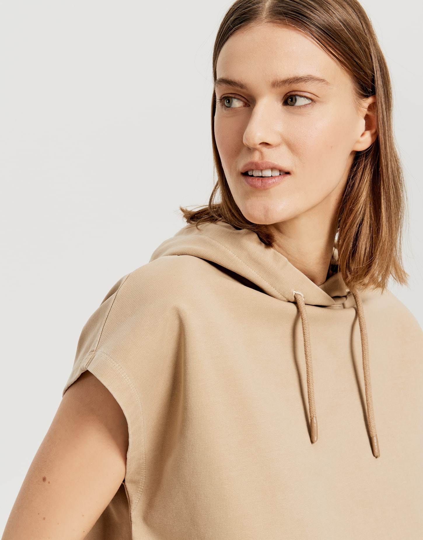 Opus Sweatshirt Gulette, oak tree