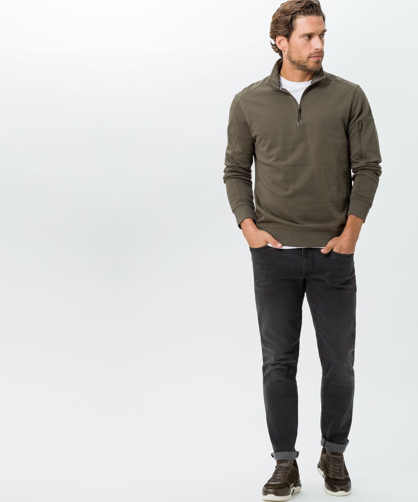 Brax Röhrenjeans im Style Chris, schwarz