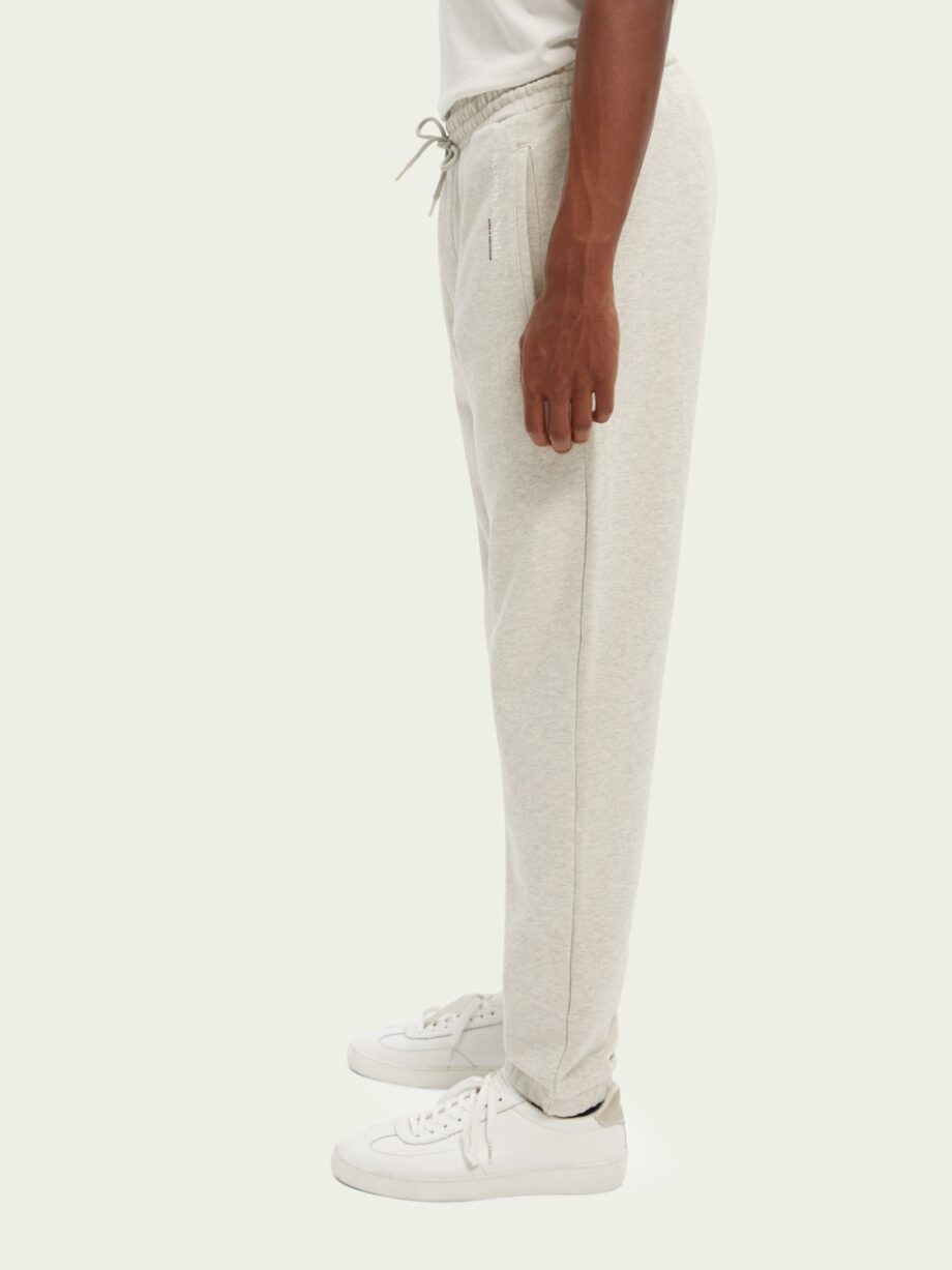 Scotch & Soda Unisex-Jogginghose aus Bio-Baumwolle, Grey Melange