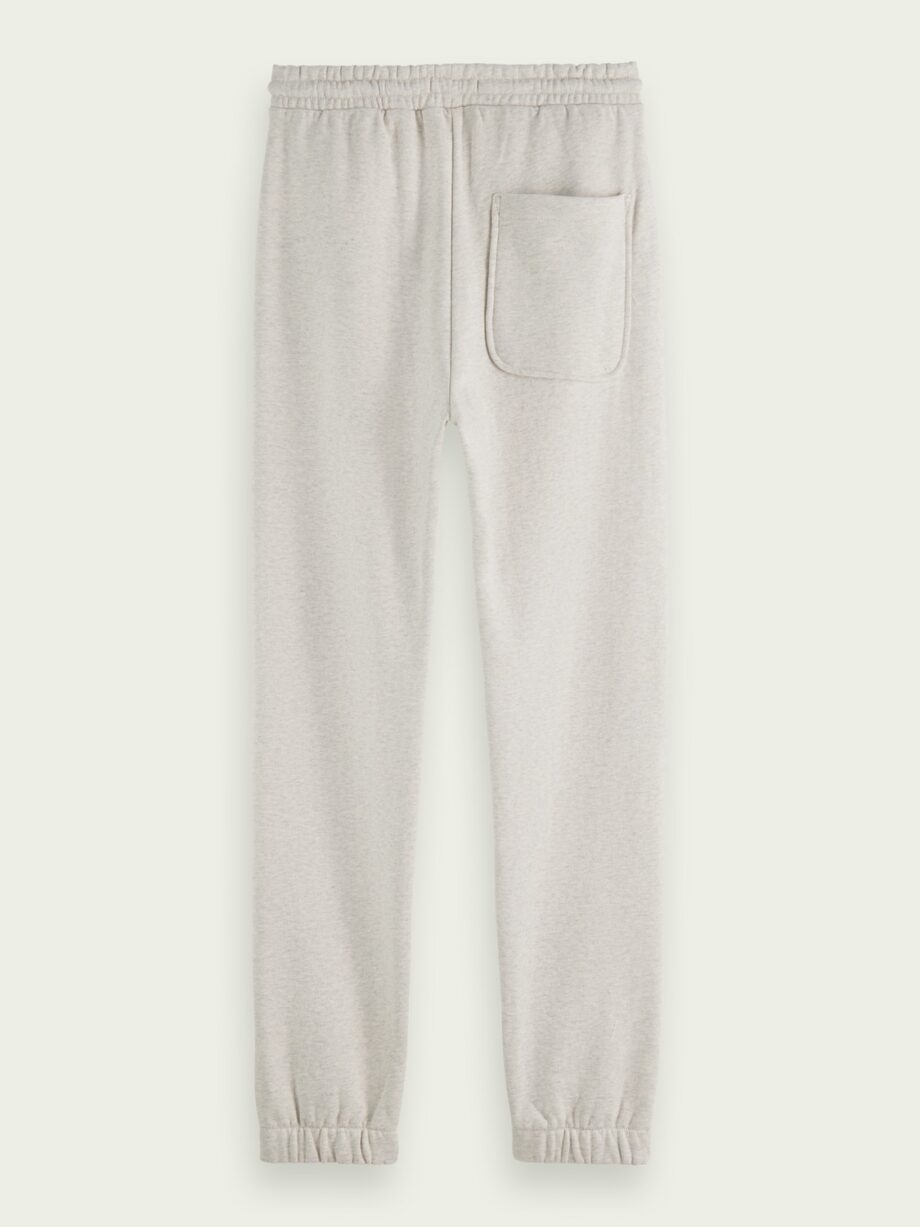Scotch & Soda Unisex-Jogginghose aus Bio-Baumwolle, Grey Melange