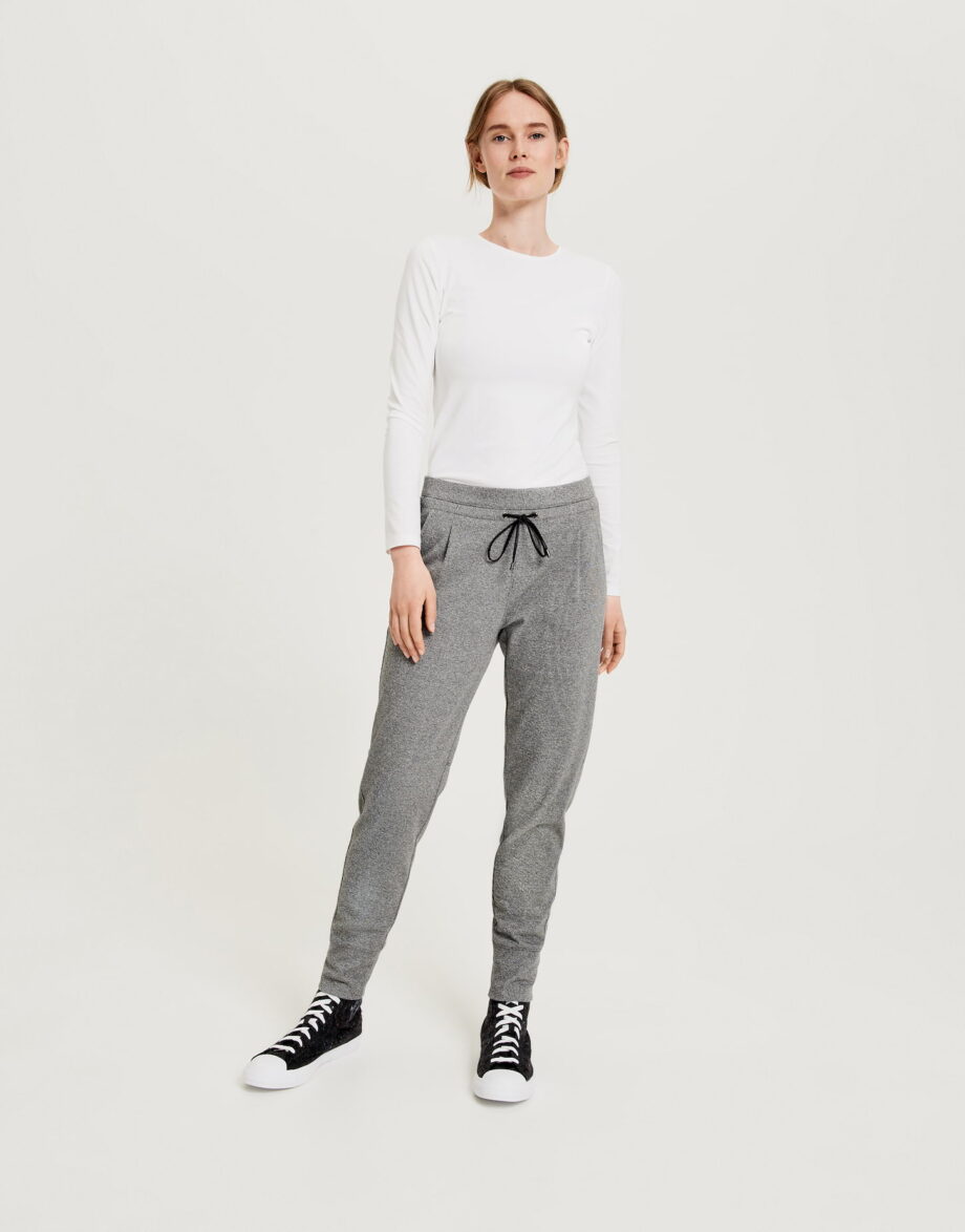 Opus Jogpants Emela melange, easy grey