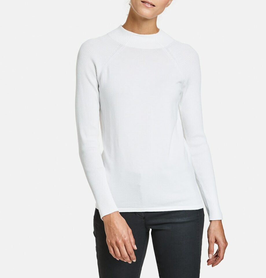 Gerry Weber Pullover mit Turtleneck, off-white