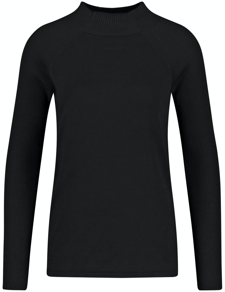 Gerry Weber Pullover mit Turtleneck, schwarz
