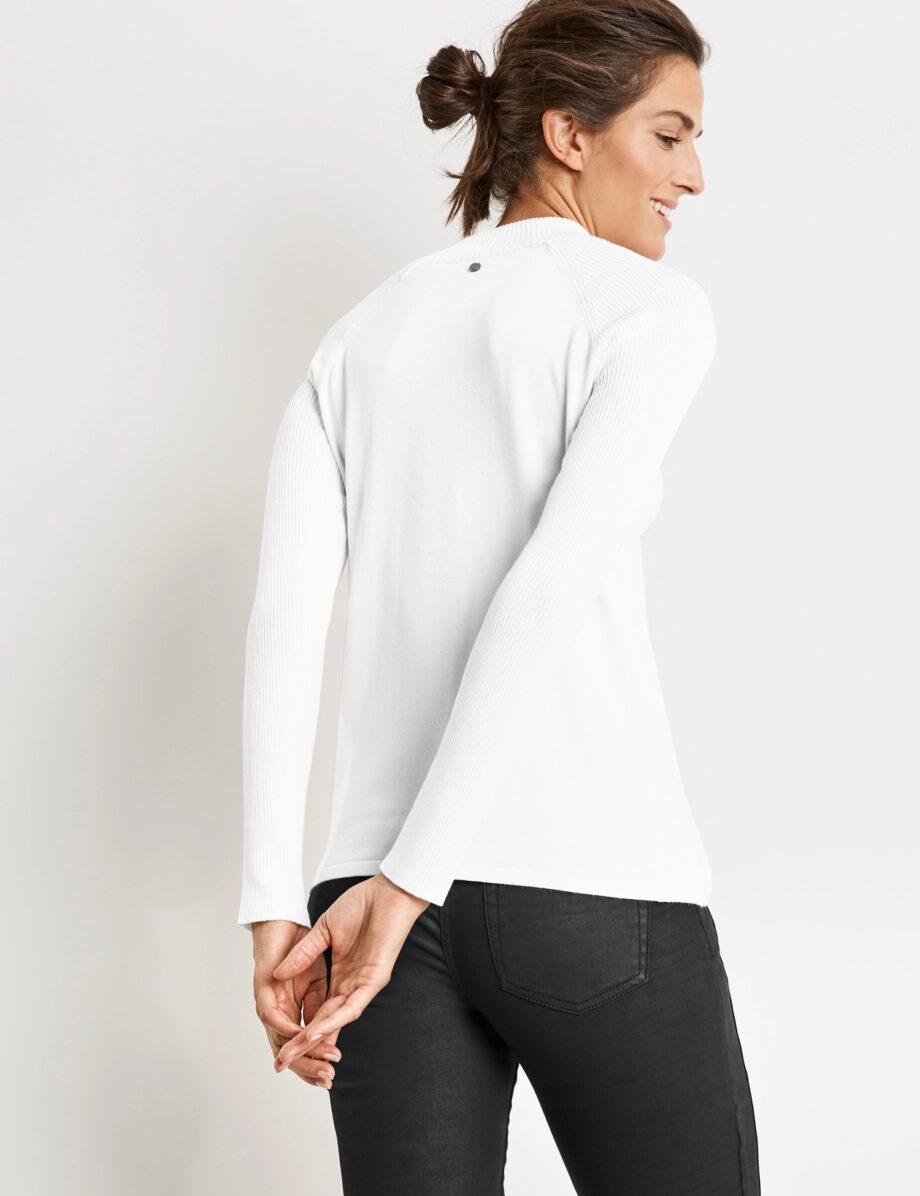 Gerry Weber Pullover mit Turtleneck, off-white