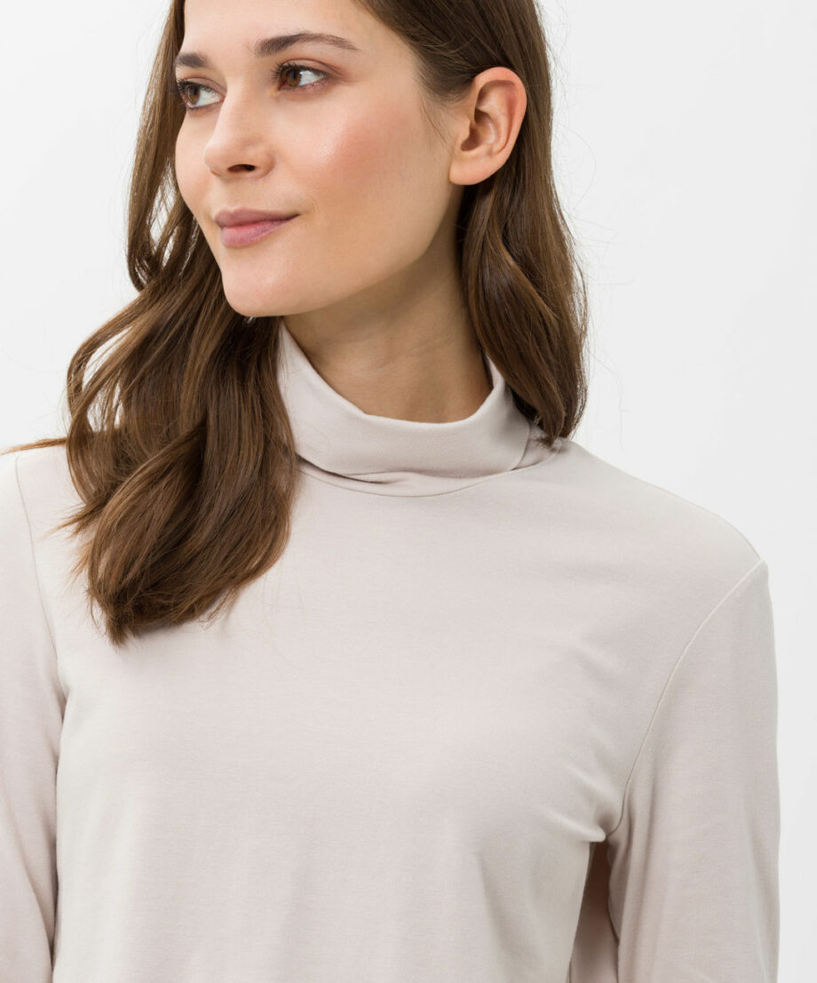 Brax Women Shirt in Thermo-Qualität Style Camilla, pearl