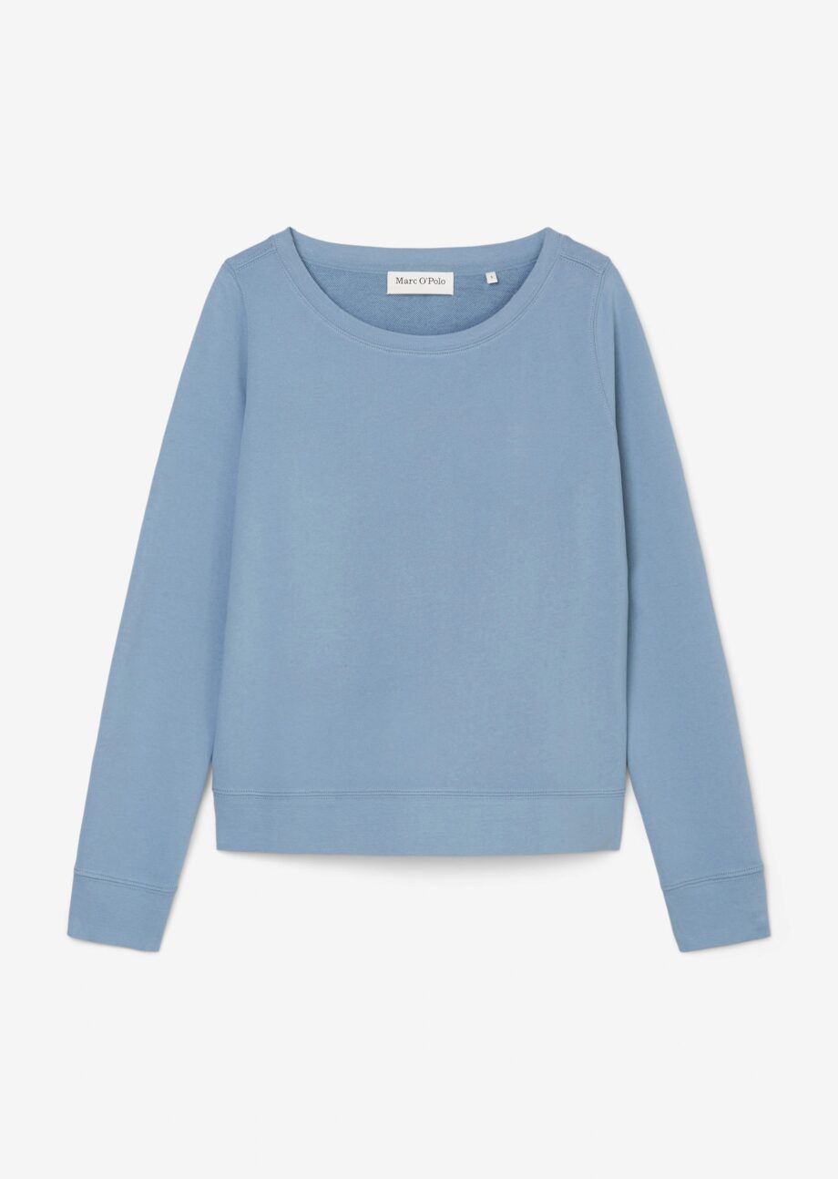 MARC O’POLO Sweatshirt aus reinem Organic Cotton, fall sky