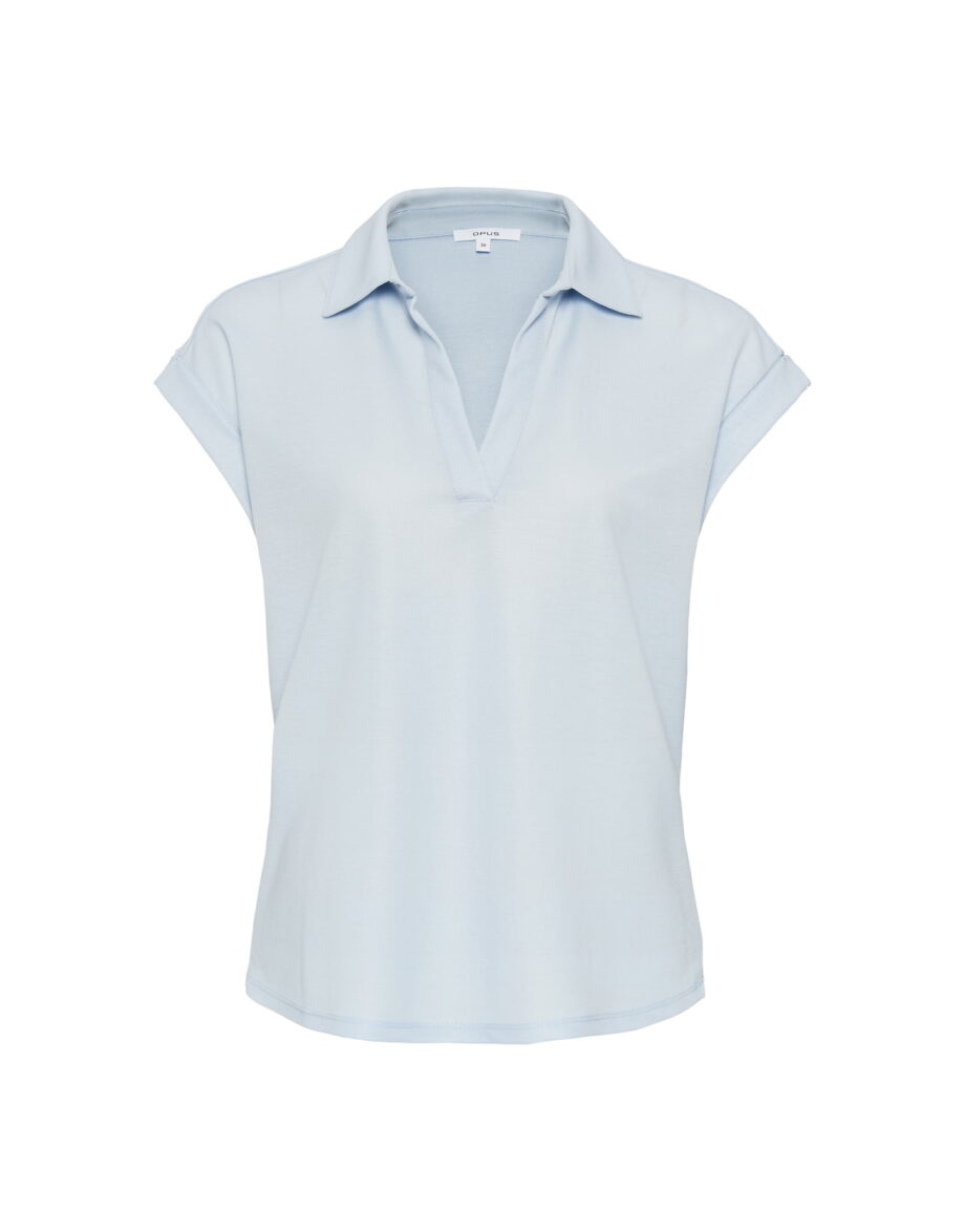 Opus Poloshirt Silou, zen blue