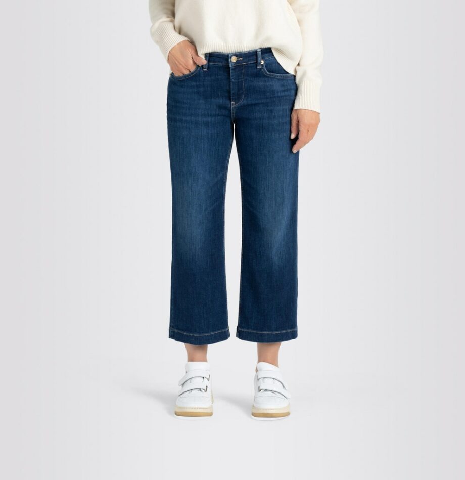 MAC JEANS - RICH CULOTTE, Light authentic denim