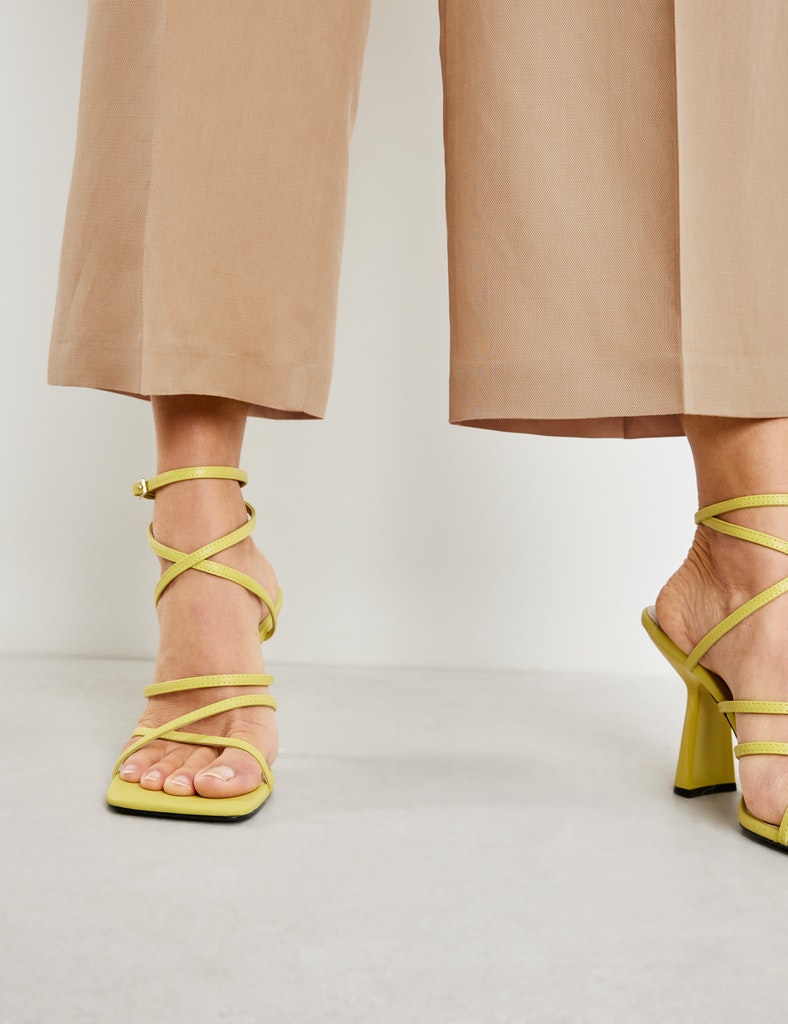 Taifun Culotte aus Lyocell-Leinen-Mix, sand