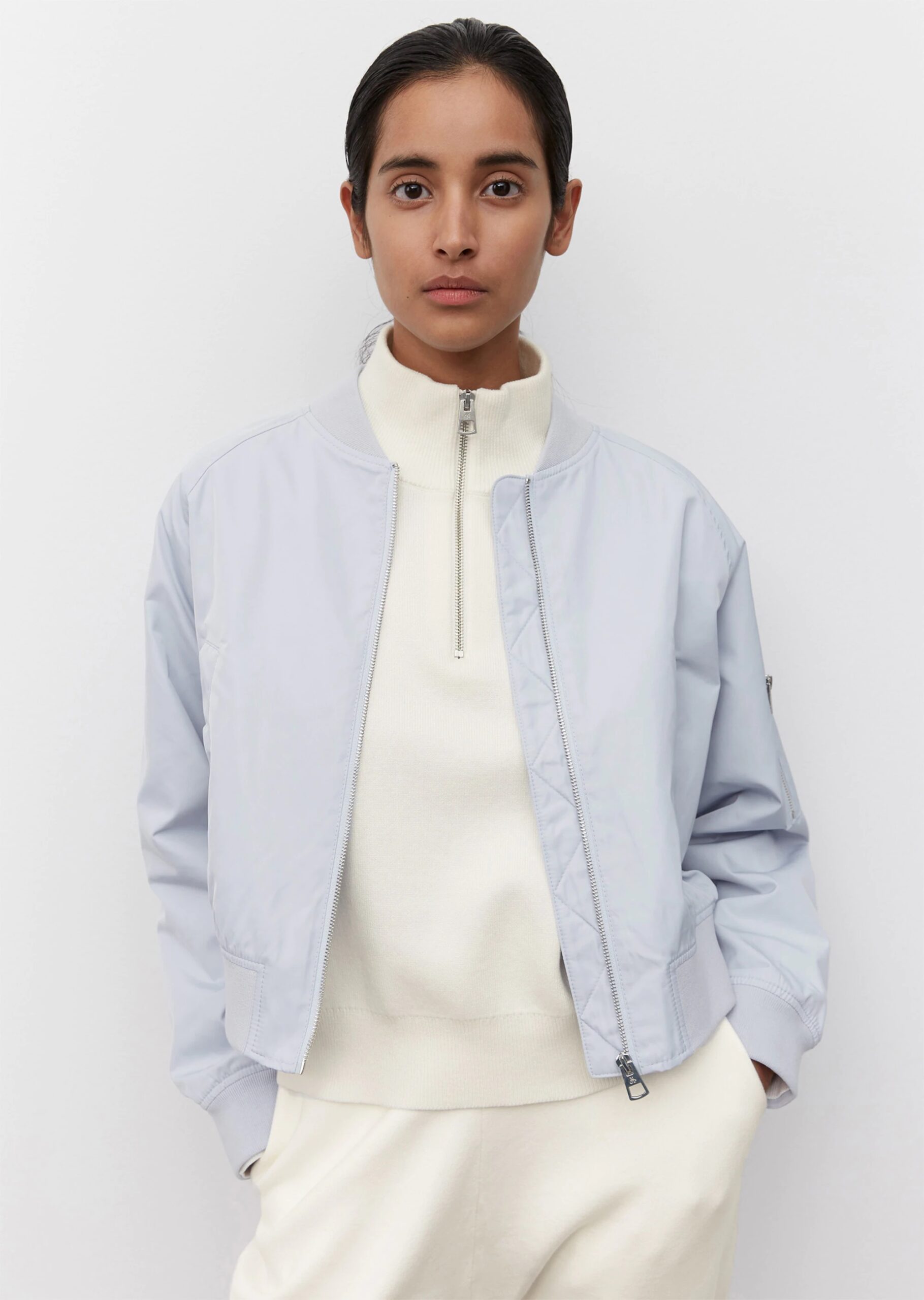 MARC O’POLO Blouson aus recyceltem Polyester , morning dew