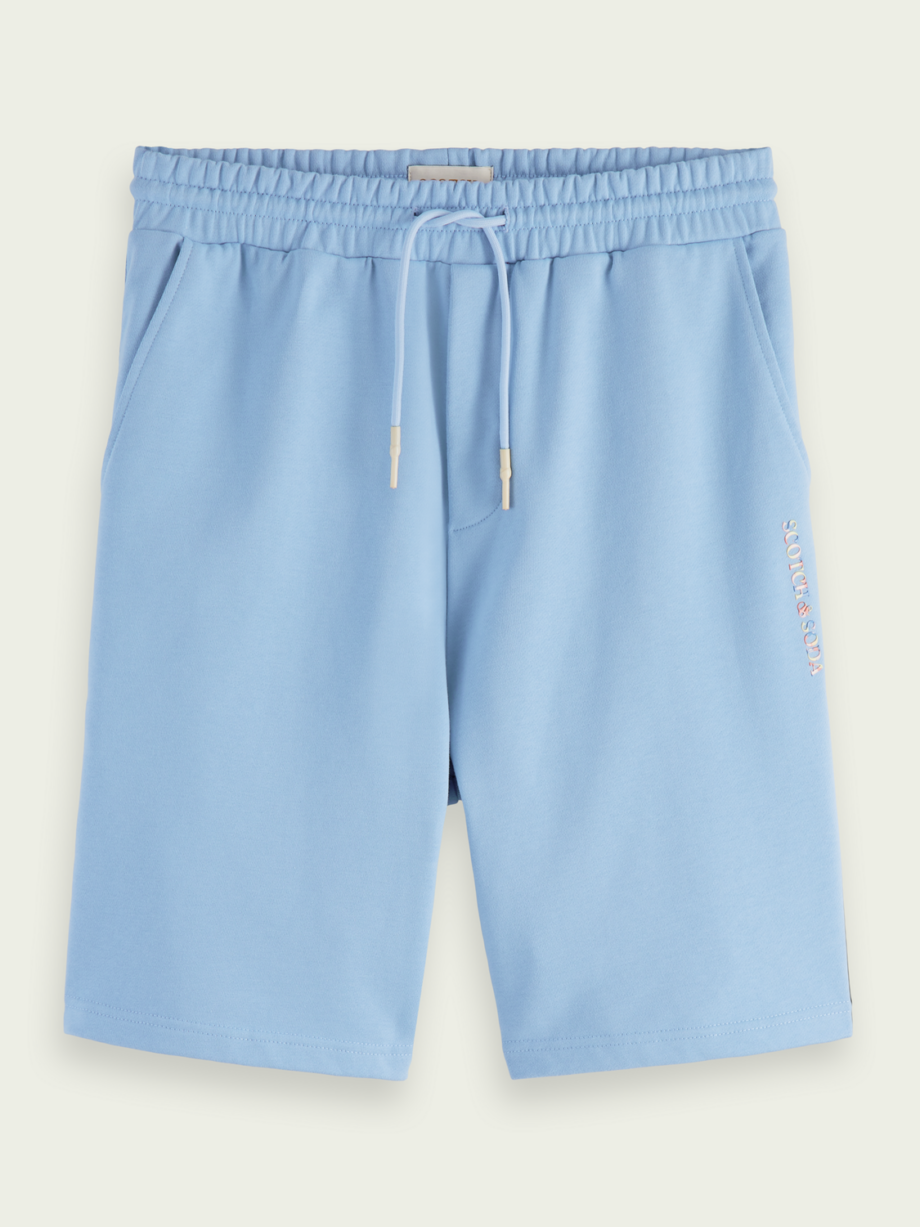 Scotch & Soda Unisex-Sweatshorts aus Bio-Baumwolle , Blue