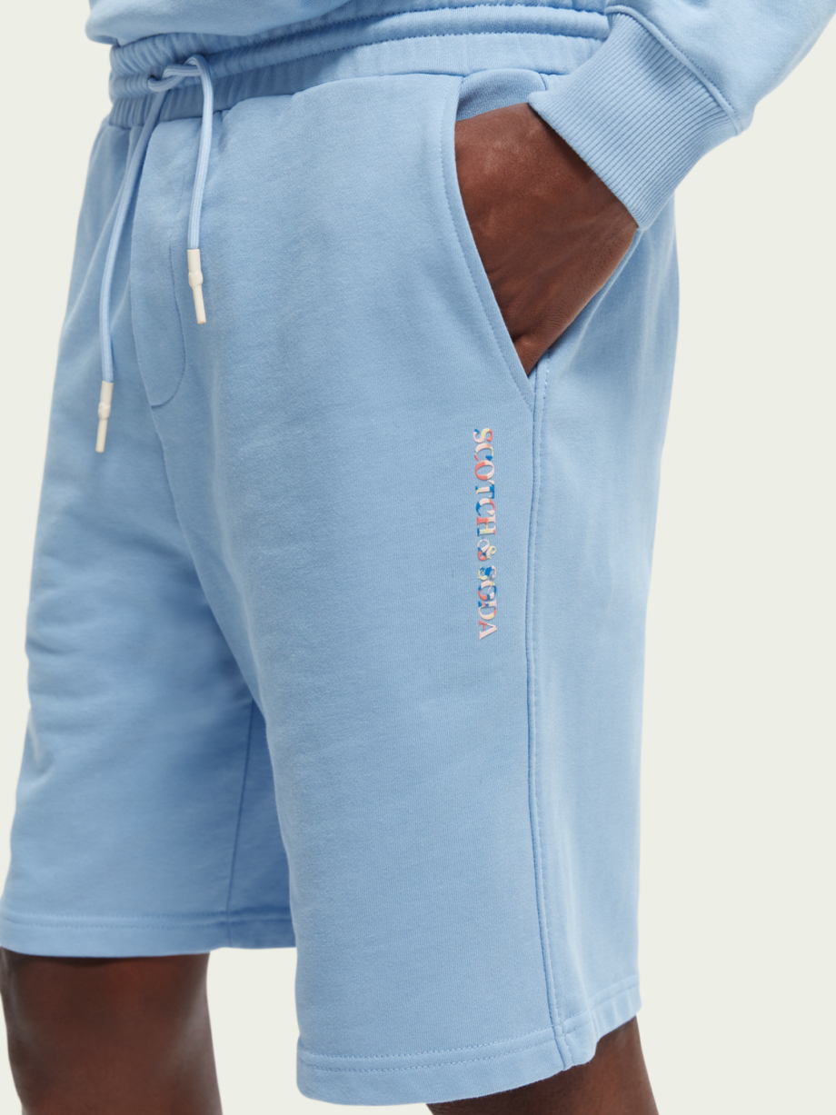 Scotch & Soda Unisex-Sweatshorts aus Bio-Baumwolle , Blue