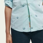 Scotch & Soda Slim Fit Fil-Coupé-Shirt, Combo C