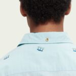 Scotch & Soda Slim Fit Fil-Coupé-Shirt, Combo C