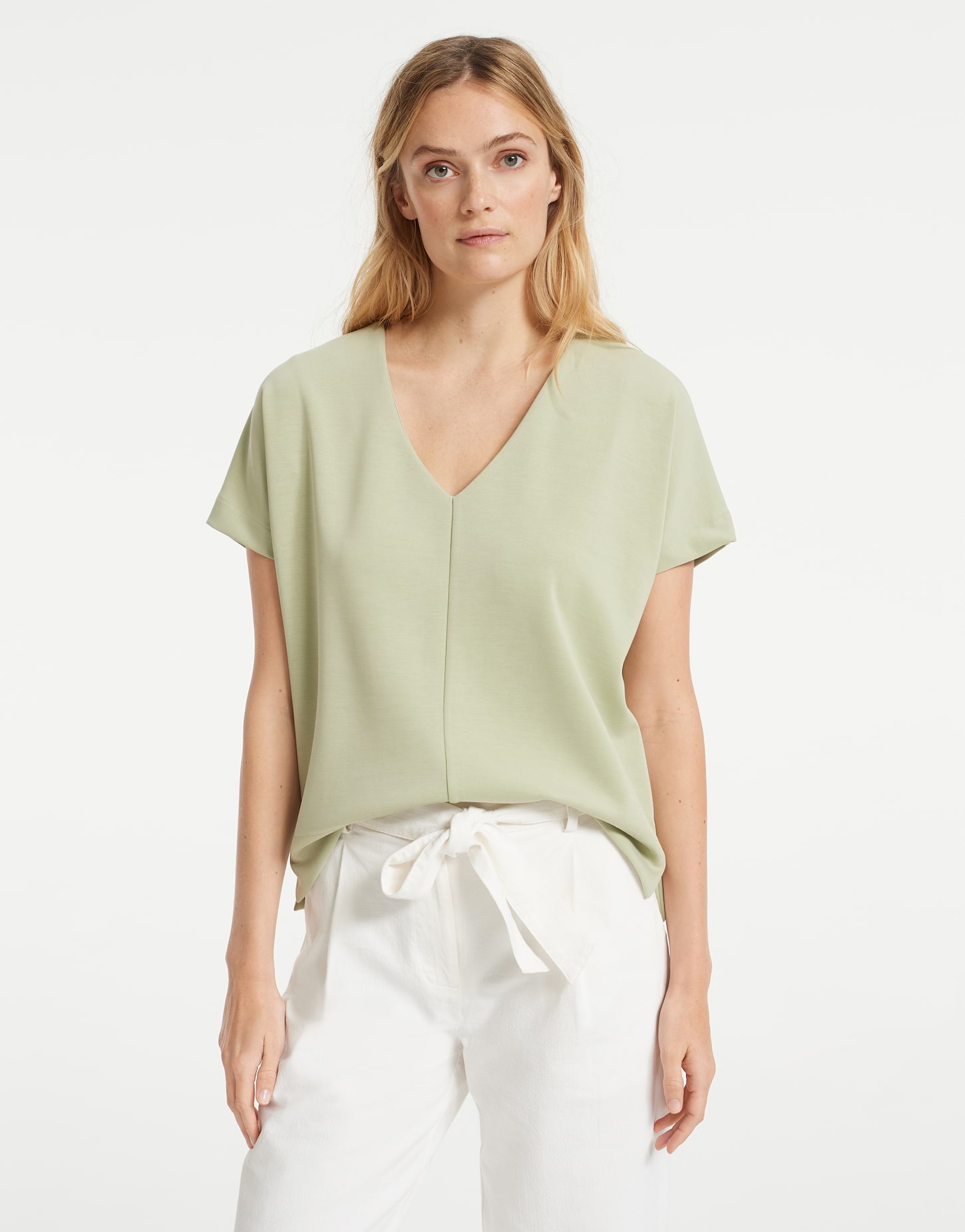 Opus Sweatshirt Gavana, summer pear