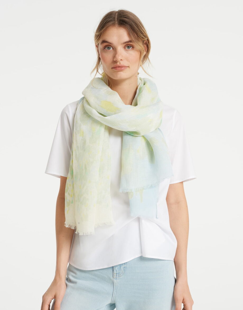 Opus Schal Alinny scarf, zen blue