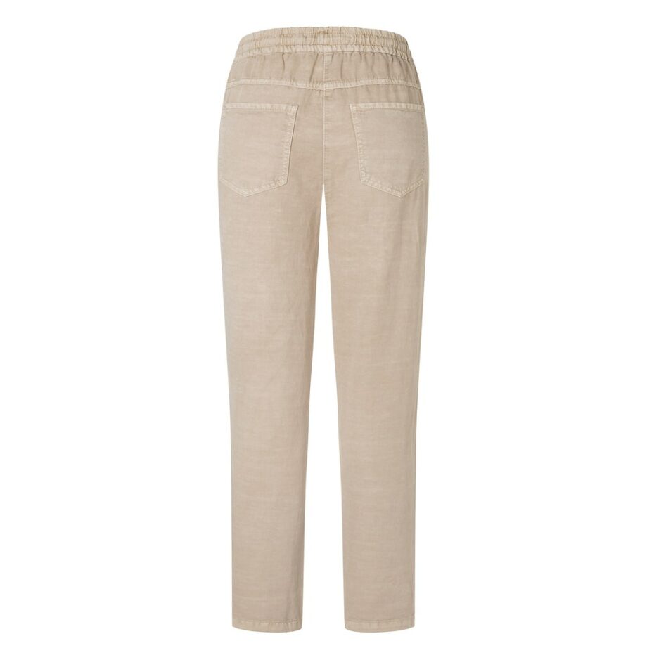 MAC JEANS - Easy Chino, Cotton linen tencel, beige