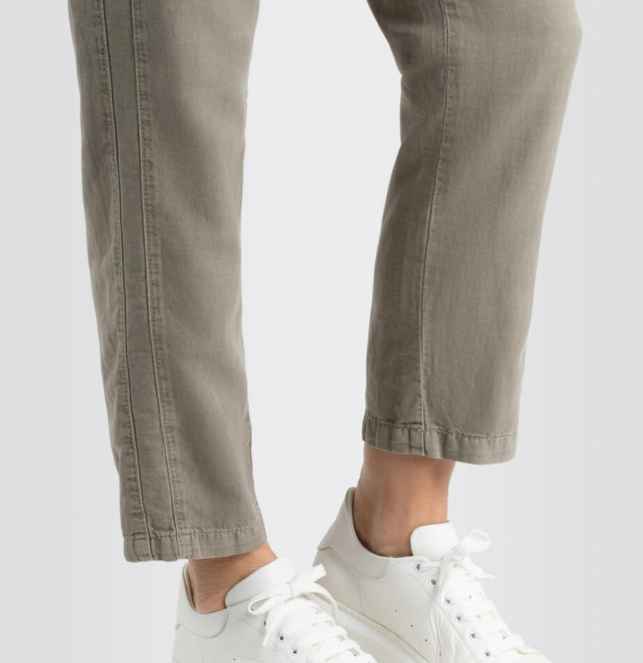 MAC JEANS - Easy Chino, Cotton linen tencel