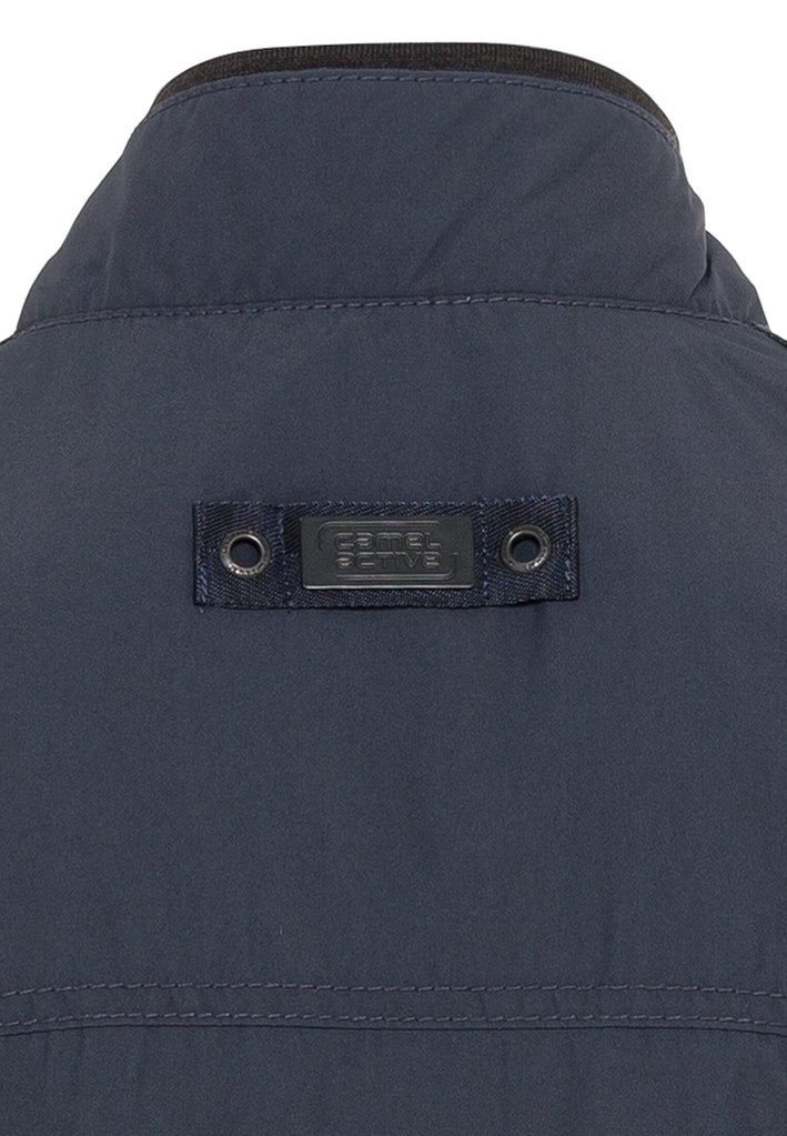 Camel active Blouson aus recyceltem Polyester, night blue