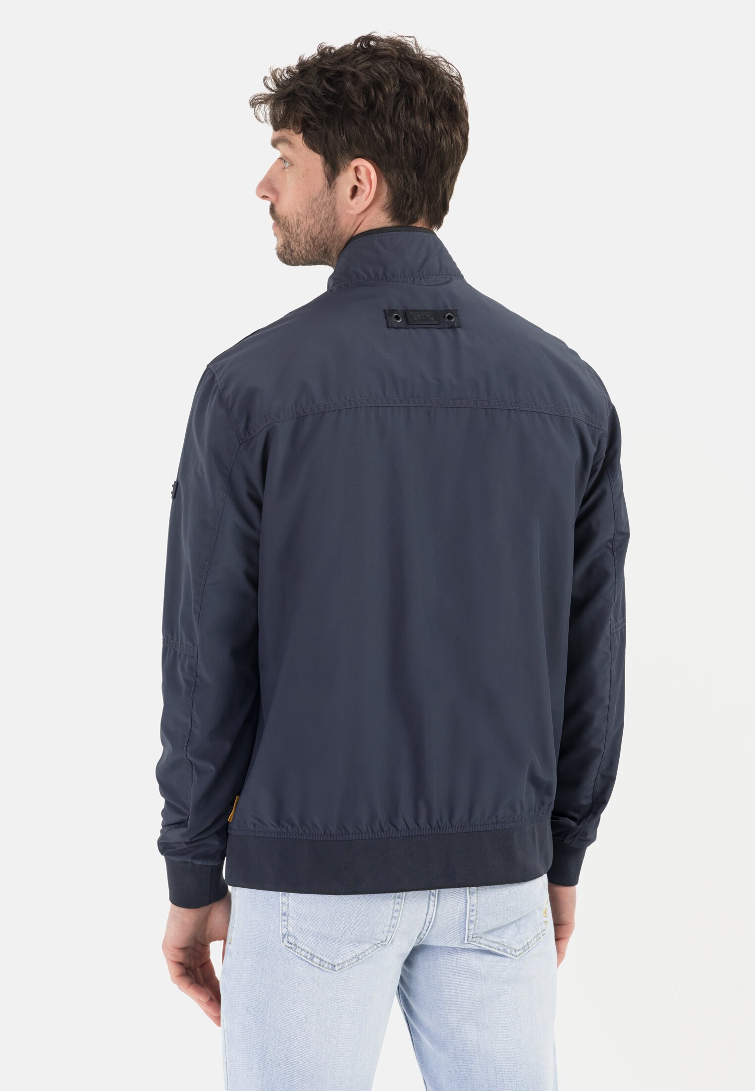 Camel active Blouson aus recyceltem Polyester, night blue