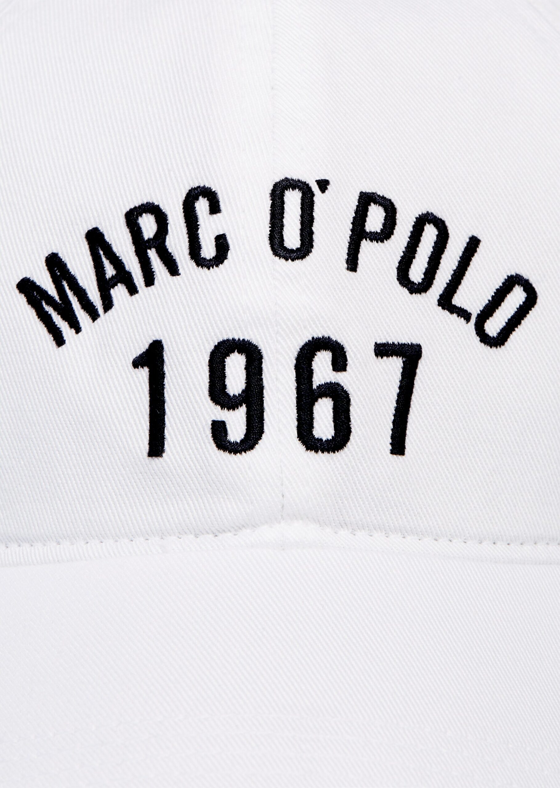 MARC O’POLO Kappe aus Organic-Cotton-Twill, pure cashmere