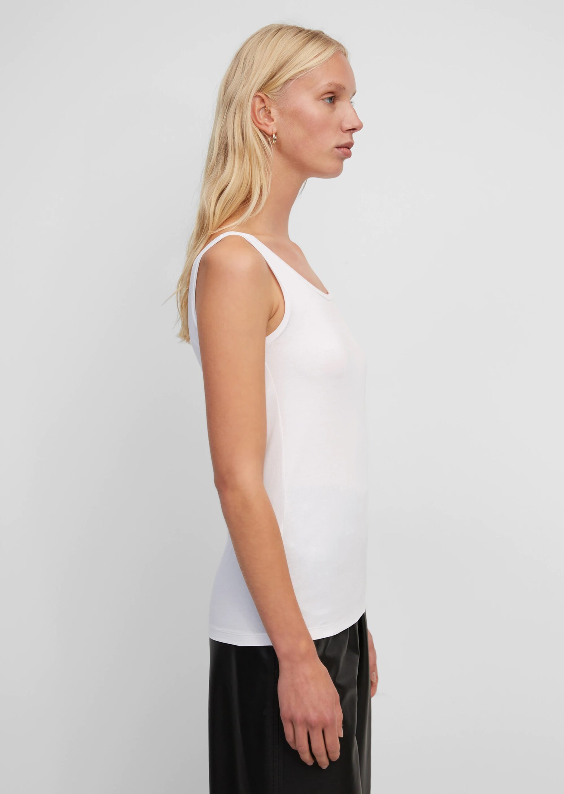 MARC O’POLO
Tanktop aus reiner Bio-Baumwolle, white