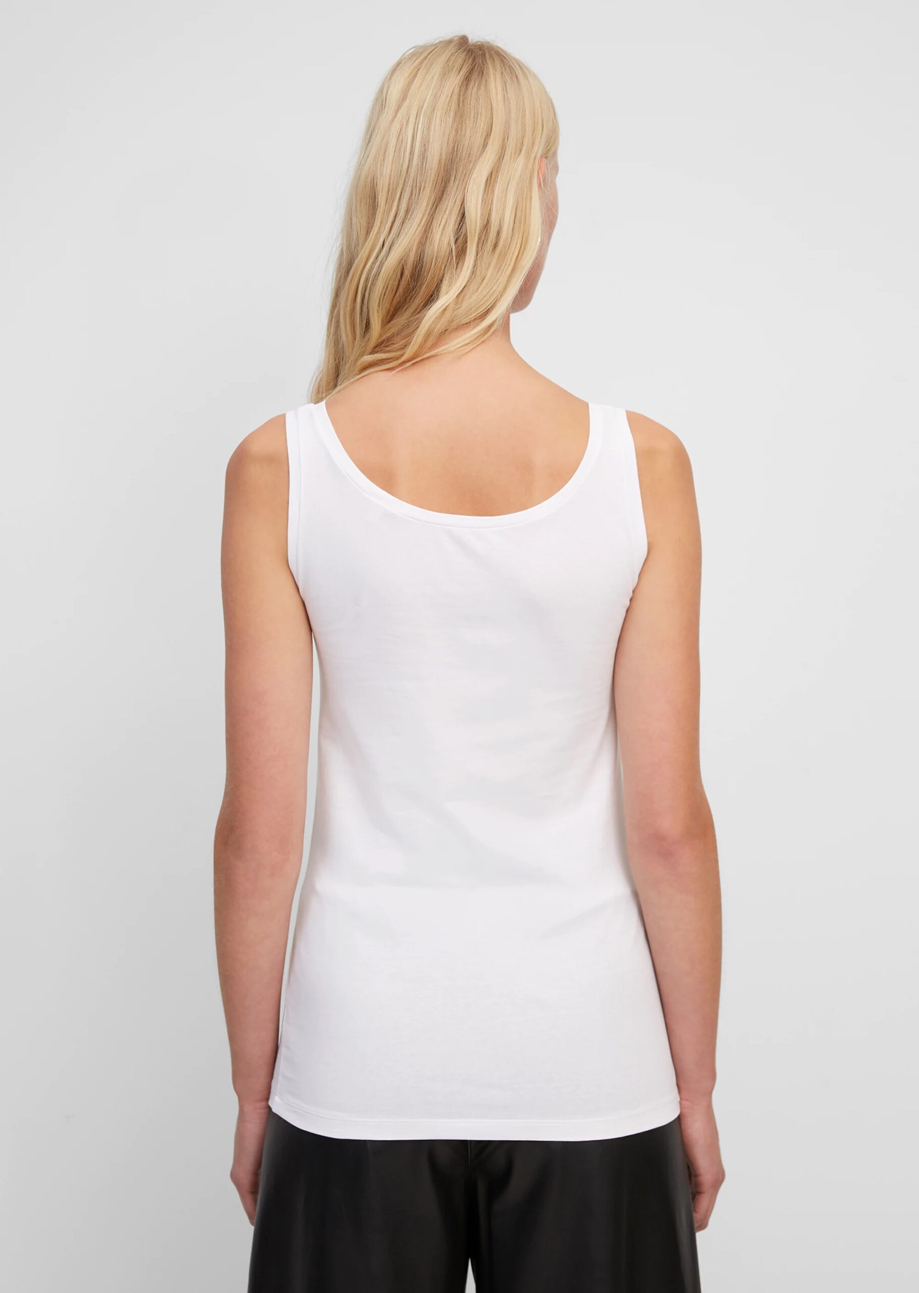 MARC O’POLO
Tanktop aus reiner Bio-Baumwolle, white