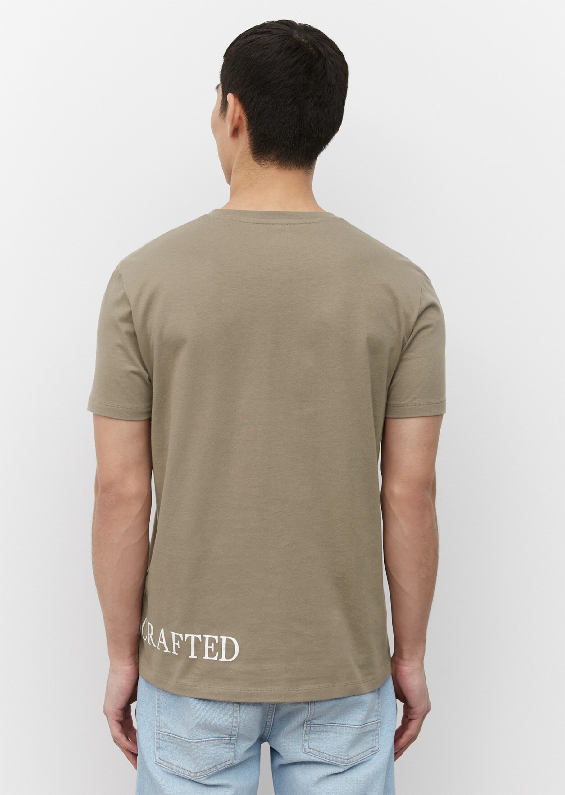 MARC O’POLO
Logo-T-Shirt shaped aus Bio-Baumwolle, stone harbour