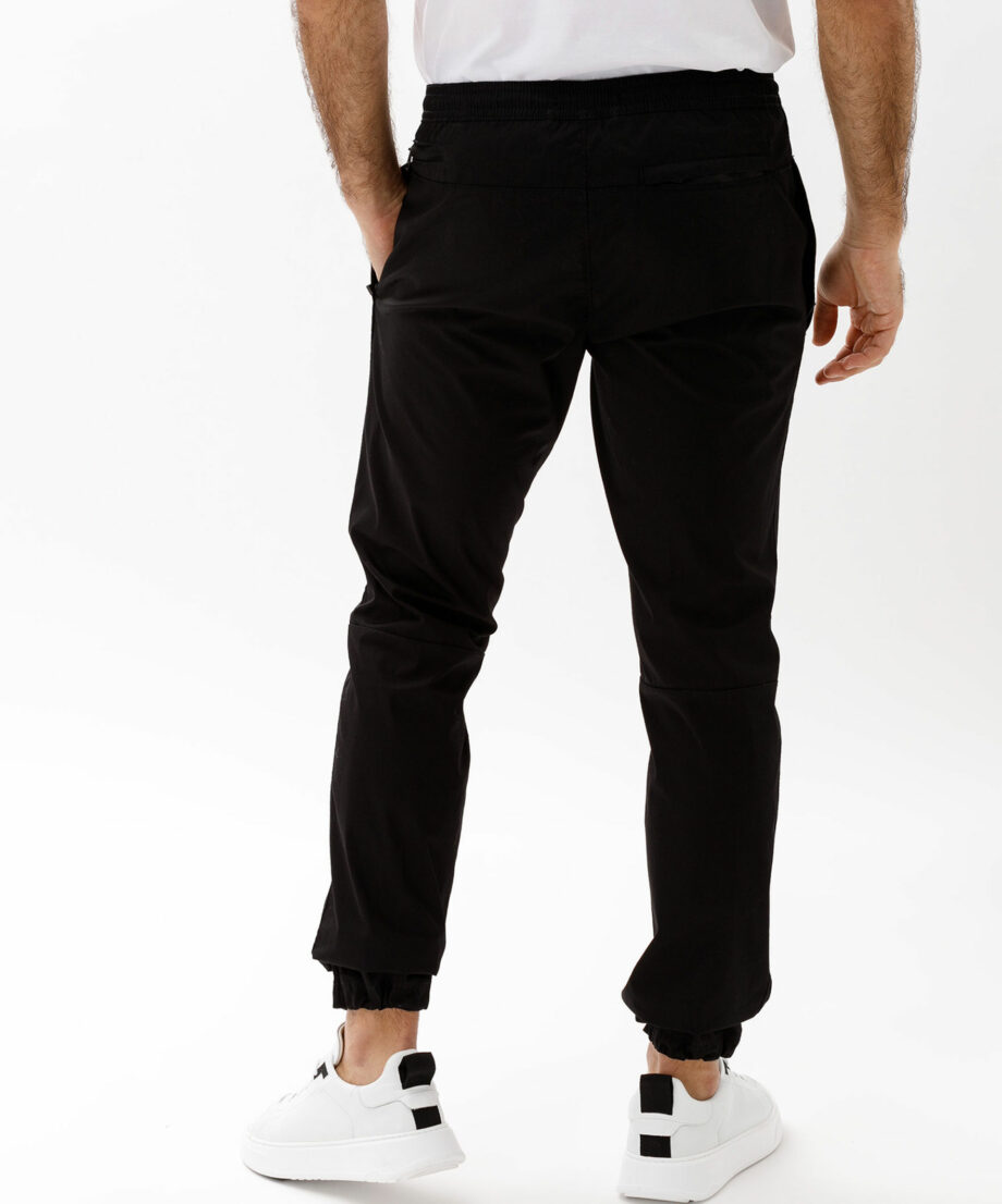 BRAX Jogpants in sportiver Optik Style C-Tech, black