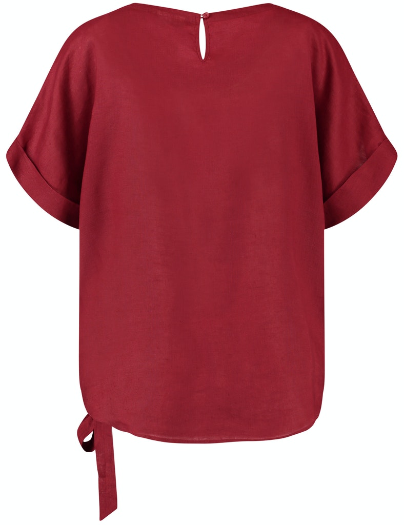 GERRY WEBER
Bluse mit Bindedetail, off-white