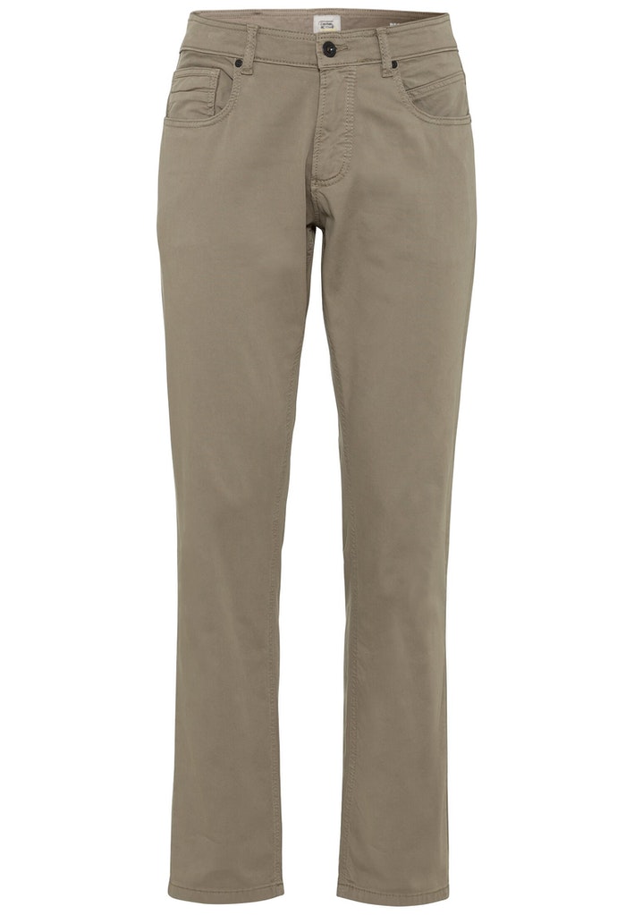 Camel active Regular Fit Hose mit Organic Cotton Anteil, khaki