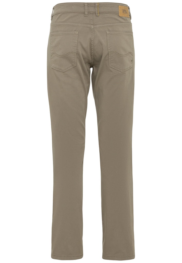 Camel active Regular Fit Hose mit Organic Cotton Anteil, khaki