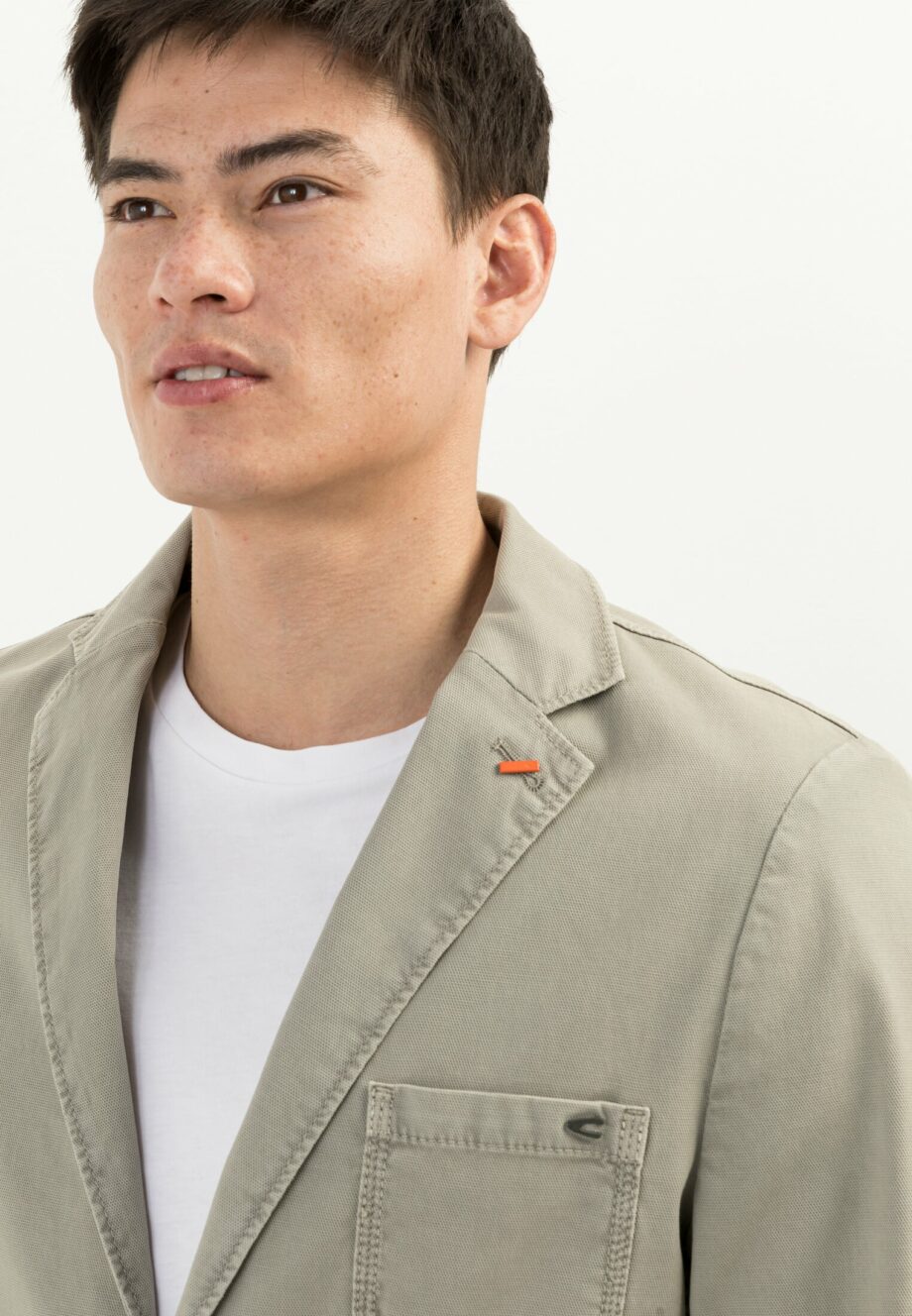 Camel active Sakko aus Organic Cotton, khaki