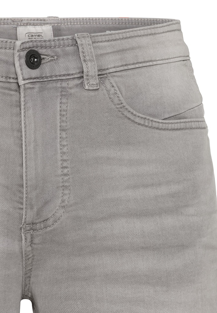 Camel active 5-Pocket Denim Shorts, cloudy grey