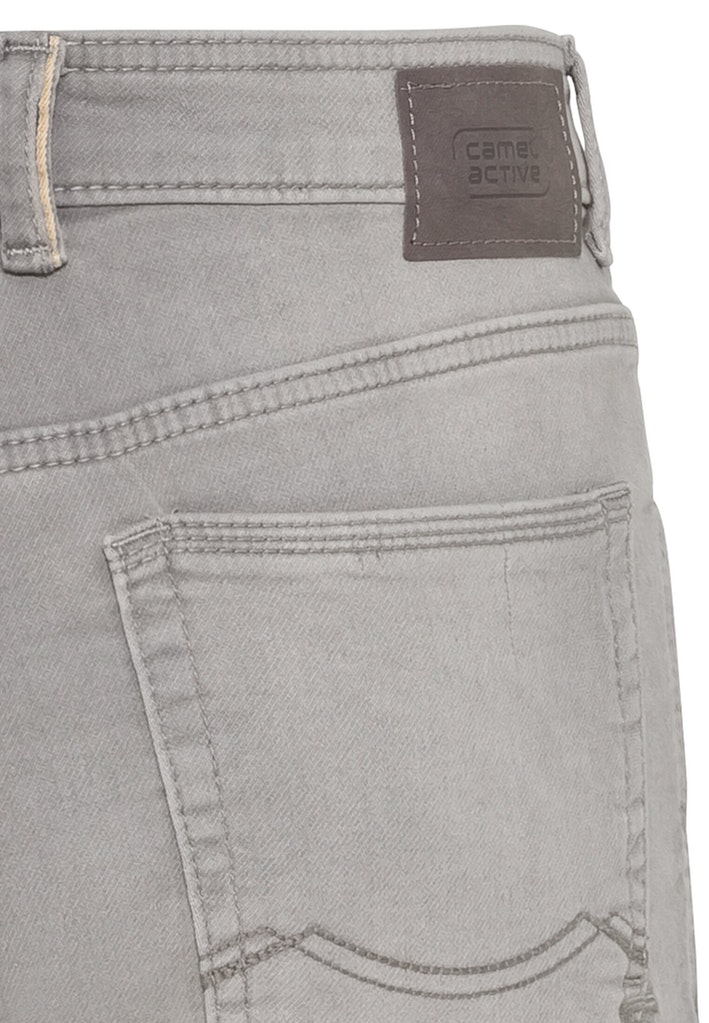 Camel active 5-Pocket Denim Shorts, cloudy grey