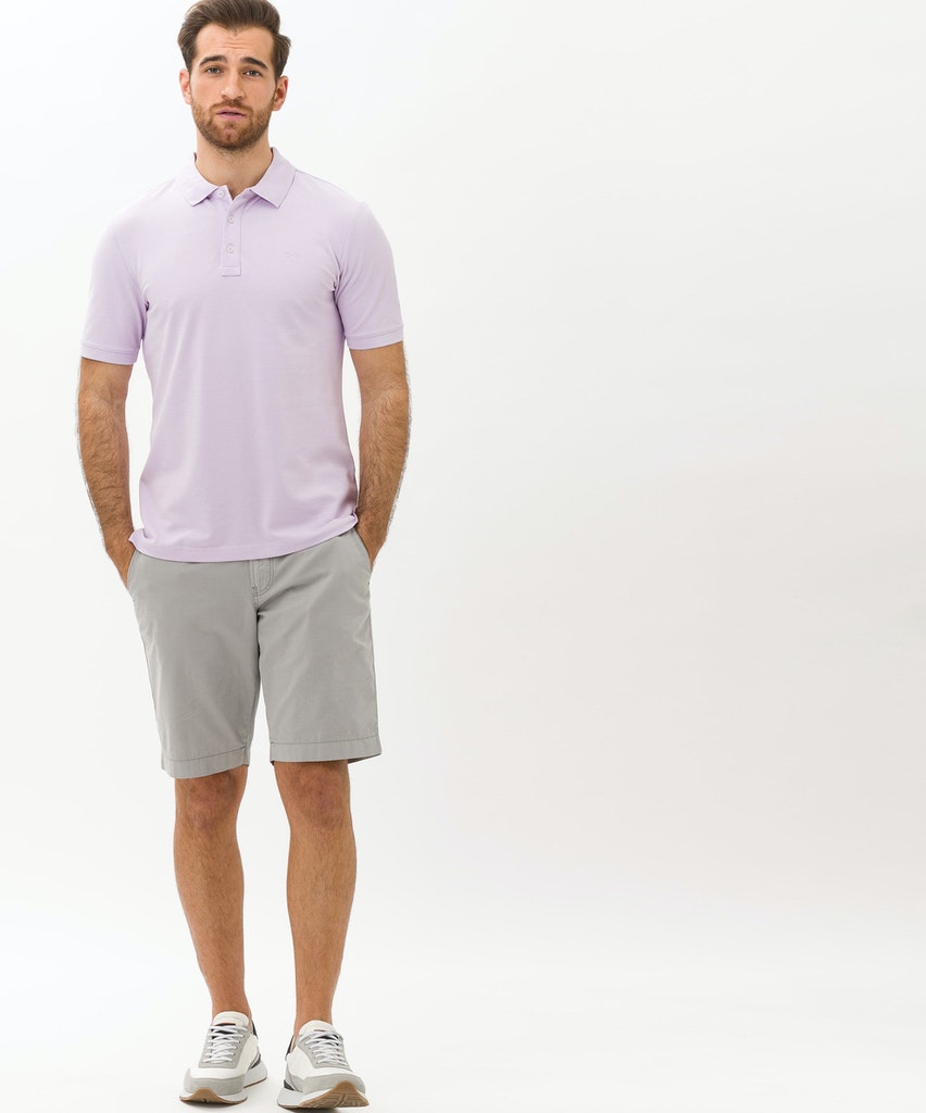BRAX Poloshirt HI-Flex Piqué Style Pete, malve