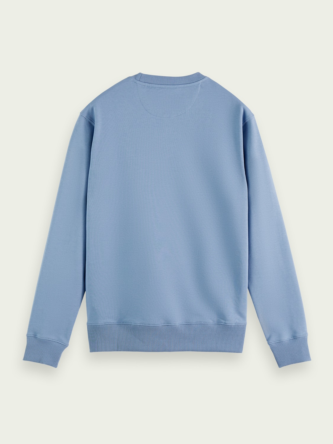 Scotch & Soda Sweatshirt aus Bio-Baumwolle mit Rundhalsausschnitt, Cosmos Blue