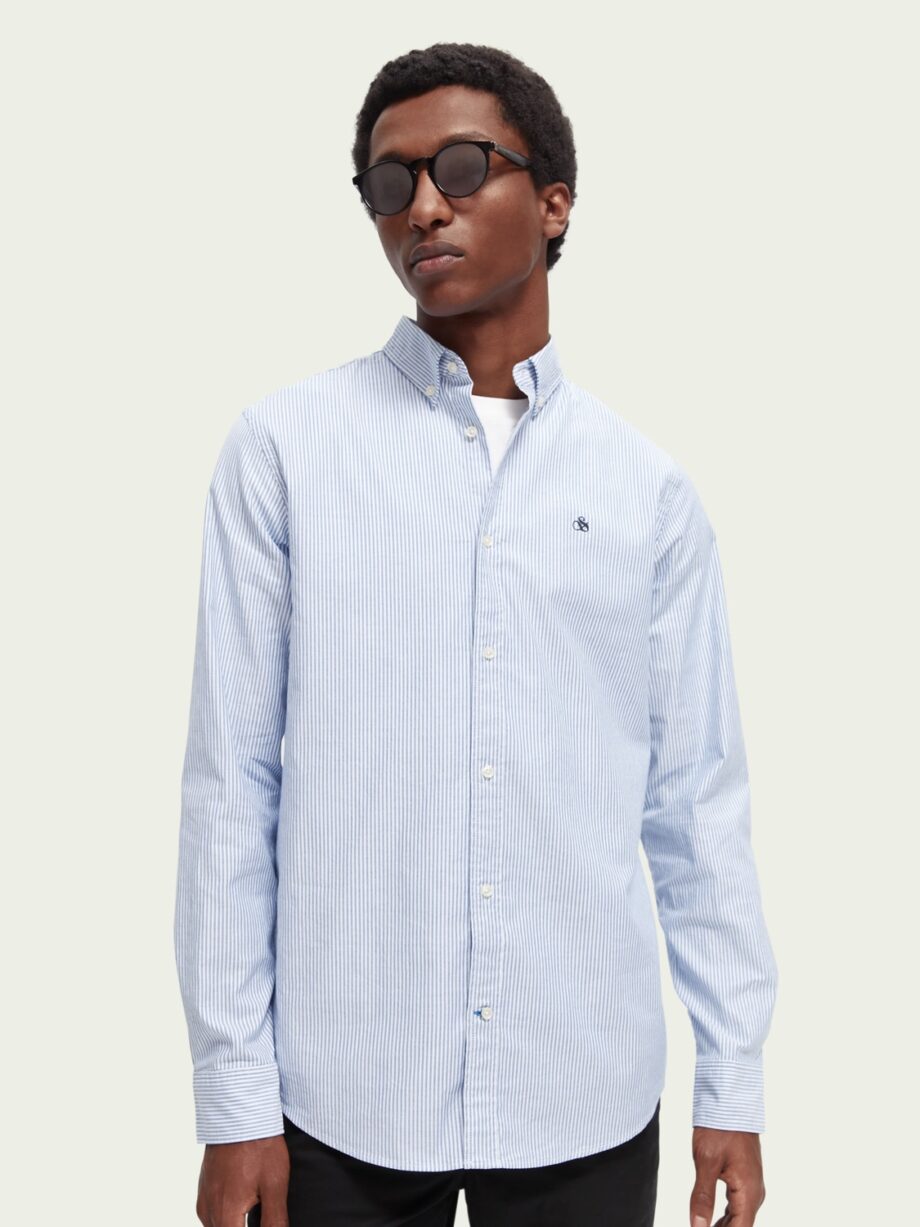 Scotch & Soda Oxford-Shirt aus Bio-Baumwolle im Regular Fit, Combo A