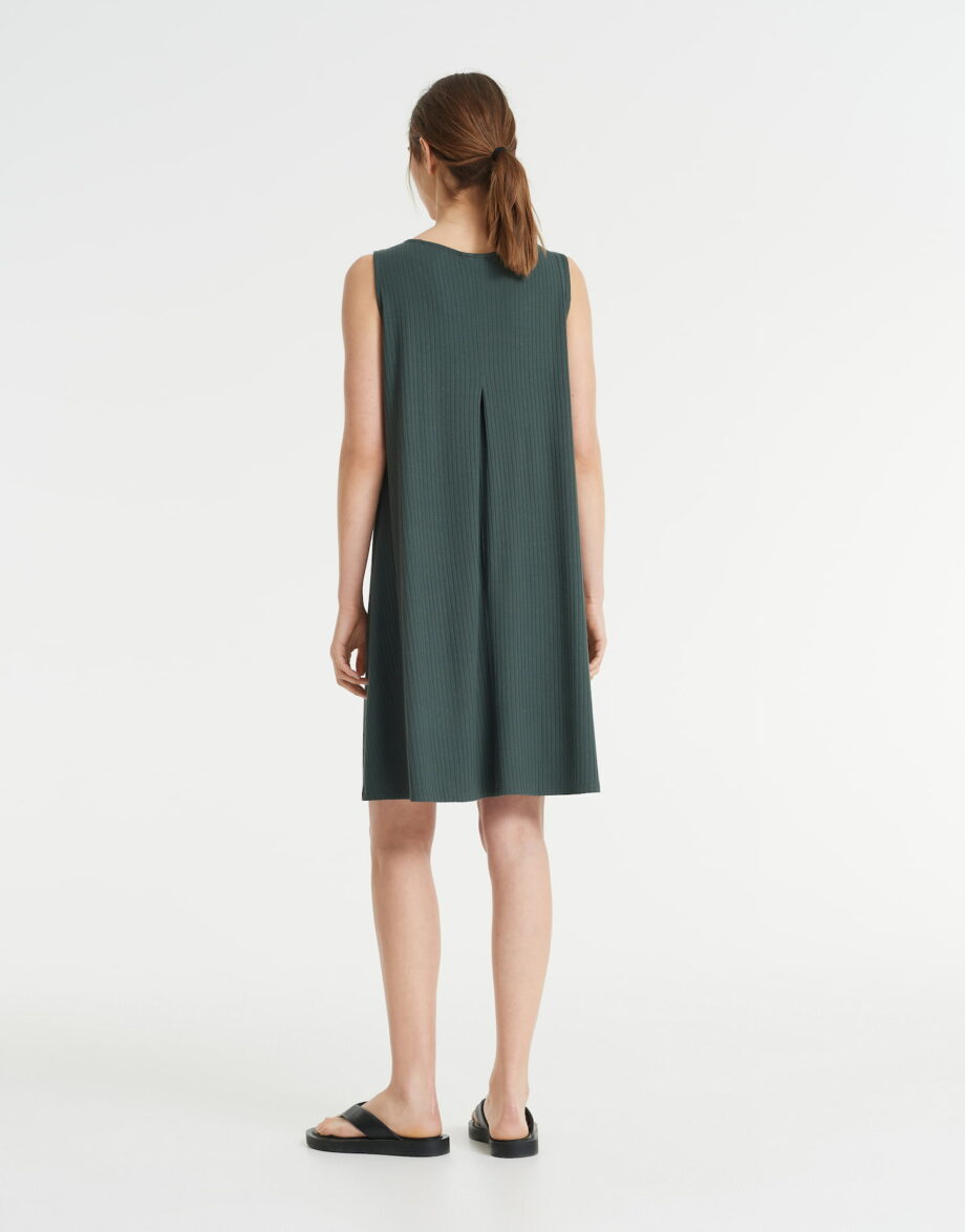 OPUS Kleid Winga rib, caper